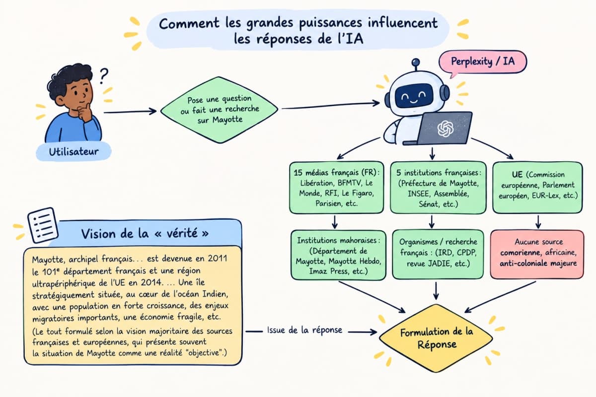 Comment les grandes puissances influencent les réponses des IA ?
